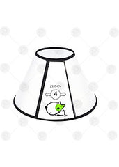 Elizabethan Collar Plastic Protective Ring for Pet