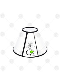 Elizabethan Collar Plastic Protective Ring for Pet
