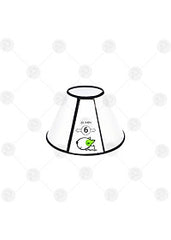 Elizabethan Collar Plastic Protective Ring for Pet
