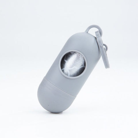Pet Poop Bag Dispenser Waste Bags - Gray