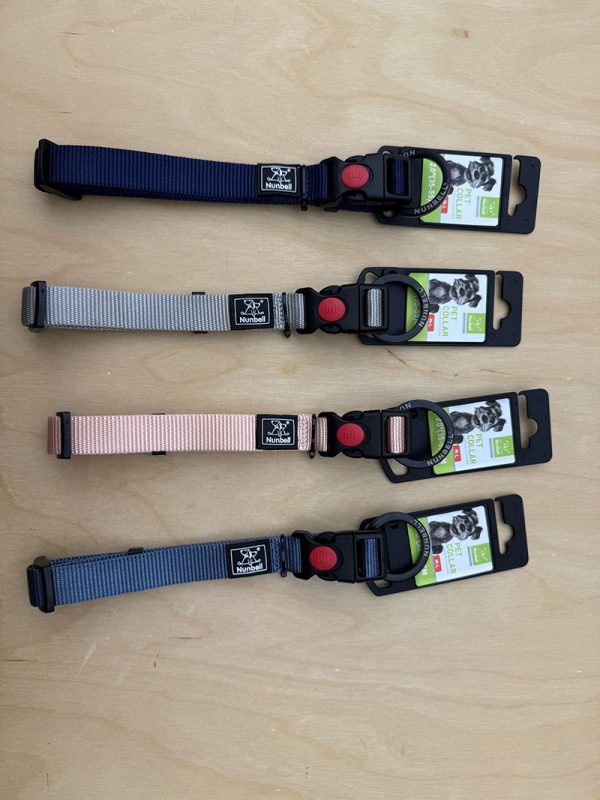 Nylon Two-Tone No-Pull Dog Collar - 图片 2