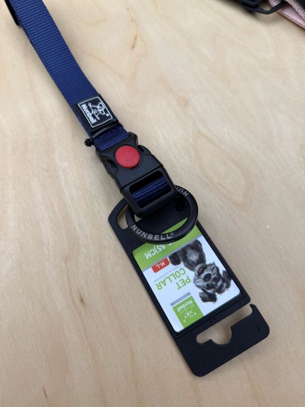Nylon Two-Tone No-Pull Dog Collar - 图片 5