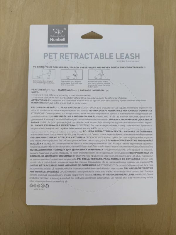 Nunbell Dog Retractable Leash - Image 4