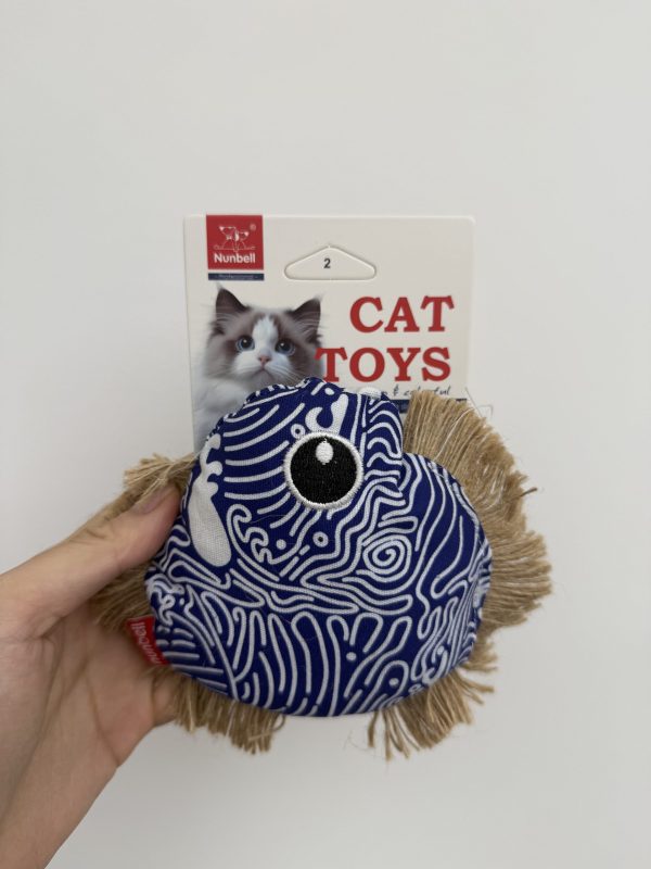 Nunbell Fish Shape Cat Toy