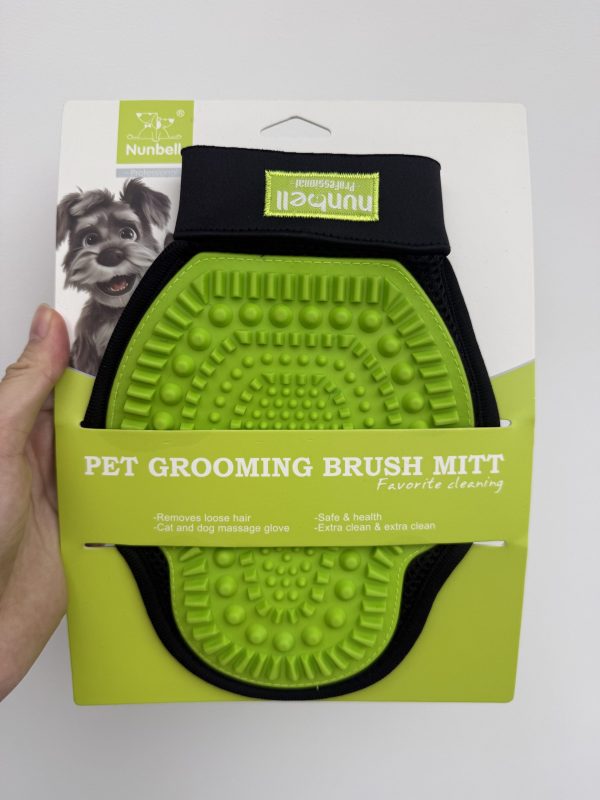 Nunbell Pet Grooming Mitt
