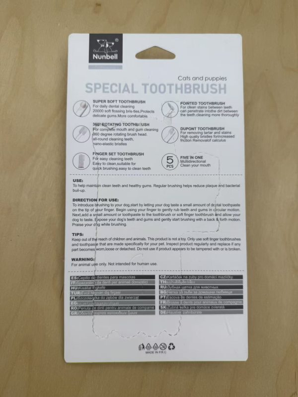 Nunbell Pet Toothbrushes - Image 5