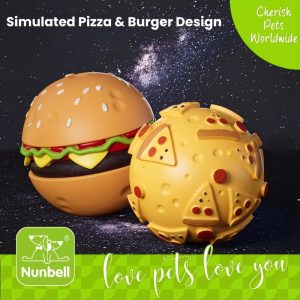 Nunbell Latex Burger & Pizza Ball