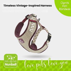 Nunbell Vintage Harness with Leash