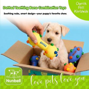 Nunbell Dotted Teething Toys