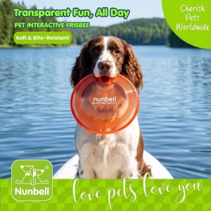 Nunbell Transparent Frisbee Toy