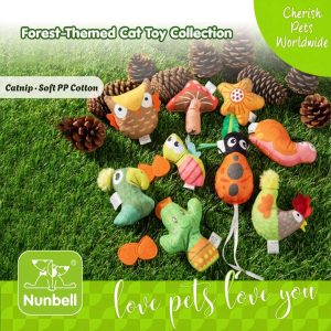 Nunbell Forest Themed Cat Toys