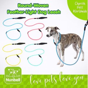 Nunbell Round Woven Dog Leash